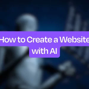 Build a website using AI